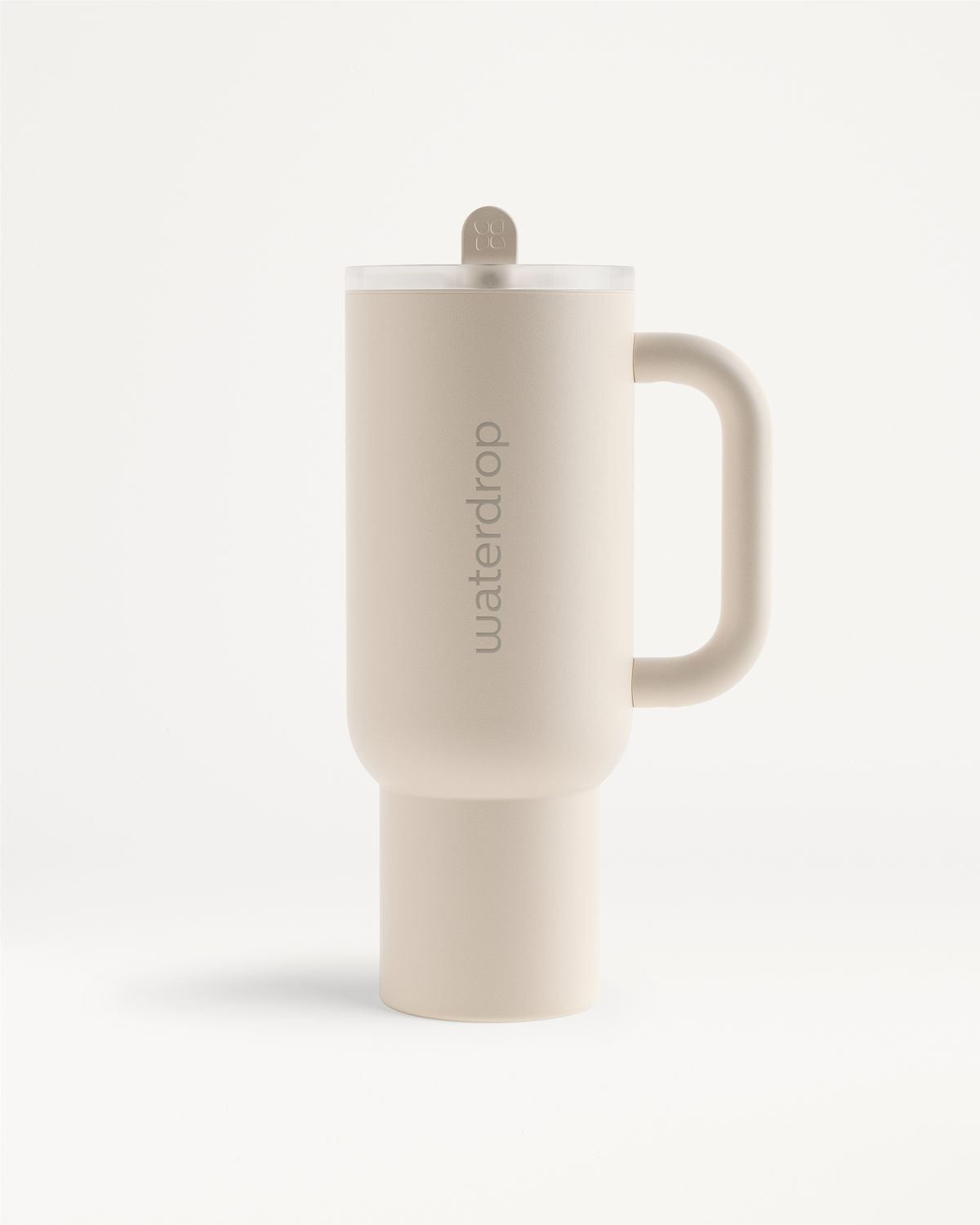 Explorer Thermo Tumbler with handle and straw.